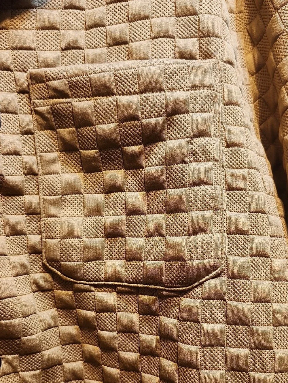 True Religion Men's Quilted Short-Sleeve Shirt Jacket